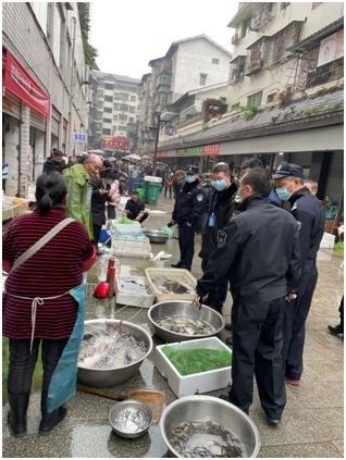 名豪)進行現場檢查,檢查發現名豪水產品銷售區內銷售甲魚的銷售柜上的