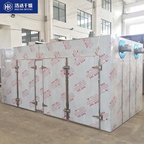 化工行業熱風循環烘箱水產品行業大烘箱雙門推車式工業烘箱
